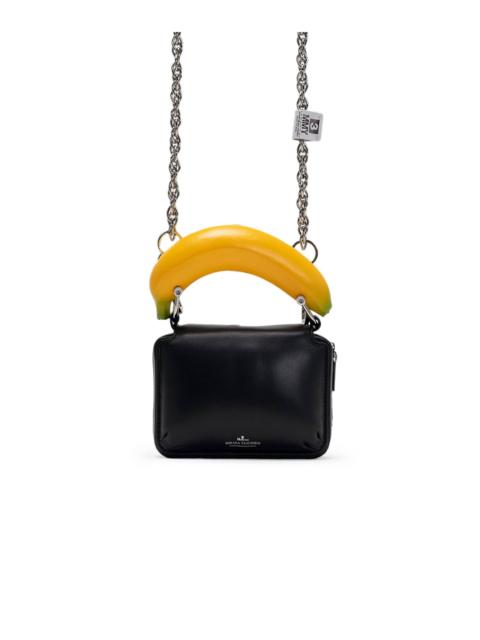 "TOY" Banana Handle Chain Shoulder Wallet