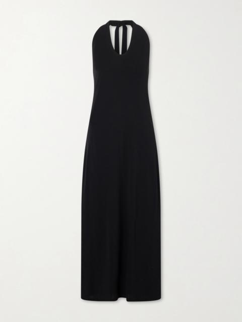 Bridgette Jersey Halterneck Maxi Dress
