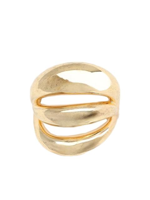 Triptych Blow Up cut-out ring