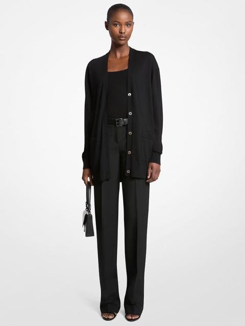 Oversized Cashmere Cardigan