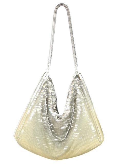 Chainmail Shoulder Bag - Silver Gold
