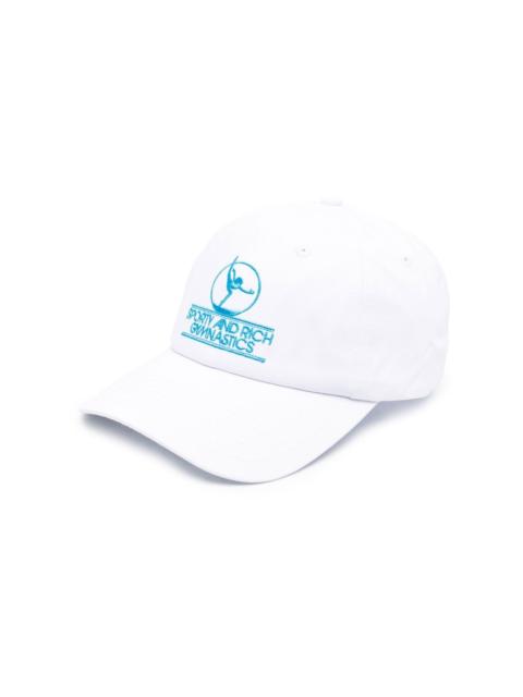 embroidered-logo baseball cap