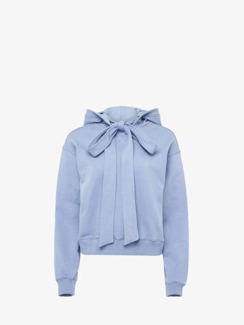 TIED BOW HOODIE
