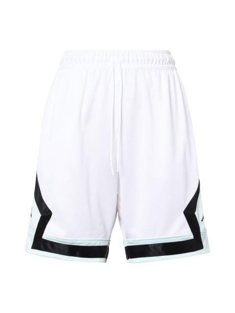 Air Jordan Jumpman Diamond Basketball Sports Shorts White CV6023-101