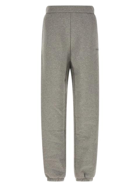 Logo embroidery joggers