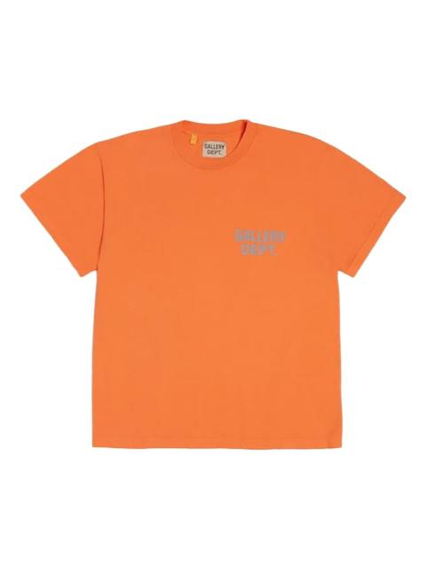 blurred logo-print T-shirt