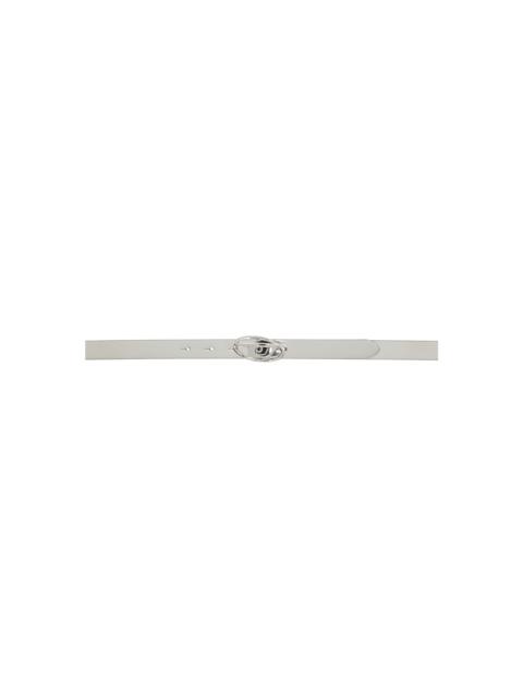 Silver Slim B-1DR Belt