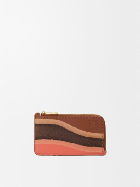 Coin cardholder in nappa calfskin