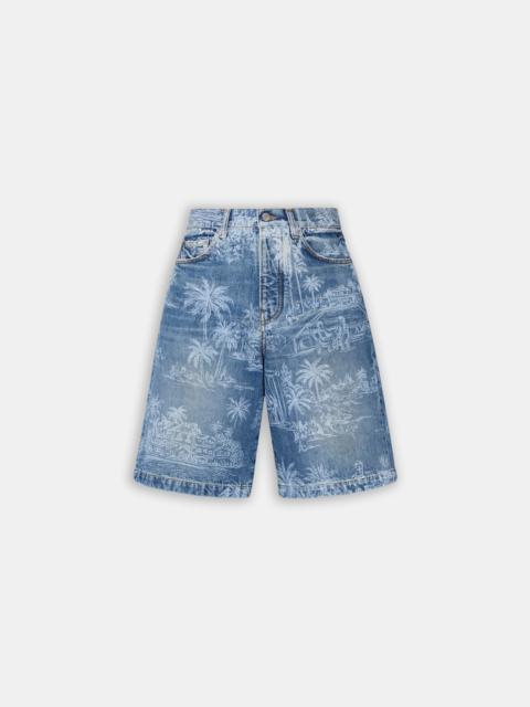 CHATEAU PALMS DENIM SHORT