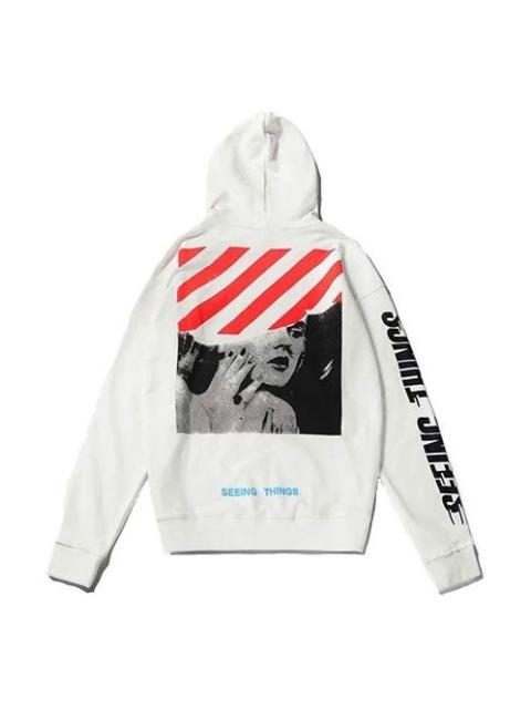 Off-White Photocopy Hooded Sweatshirt 'White' OMBB009F171920470188