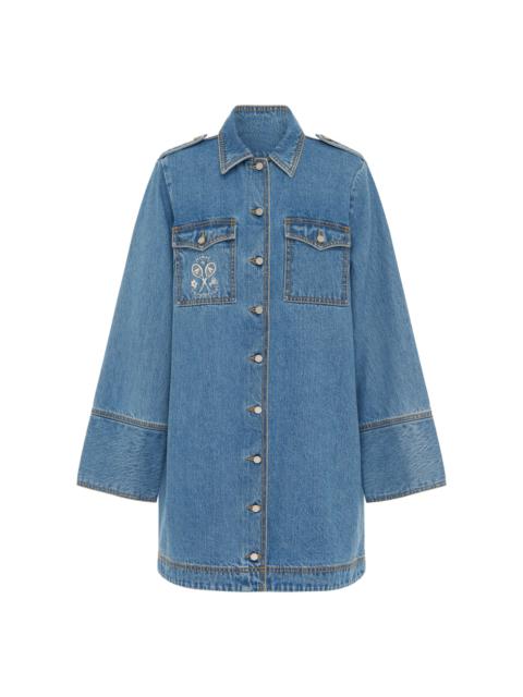 Stephi Denim Mini Dress