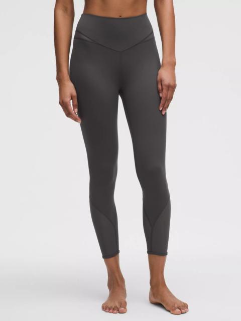 Mesh-Panelled Nulu High-Rise Yoga Crops 23"
