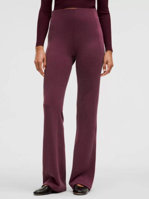 Ribbed Softstreme Flared Pant *Regular