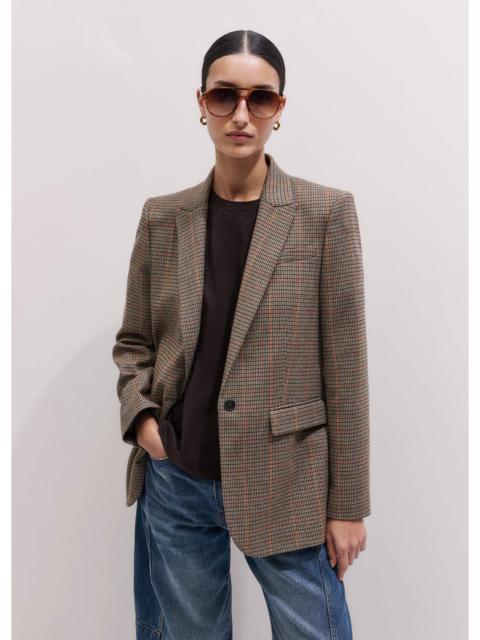 Sharp Shoulder Blazer