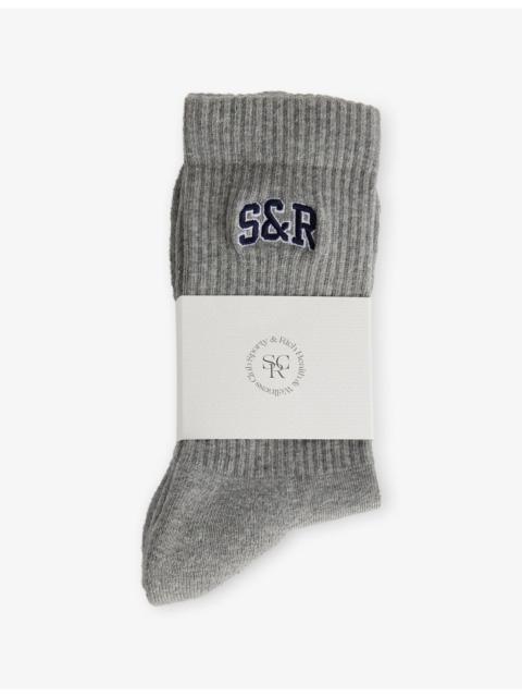 Duty Ivy Logo Cotton-Blend Socks