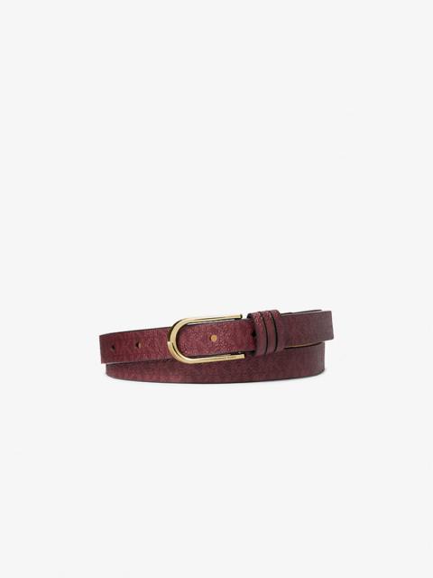 Signature Logo Skinny Belt