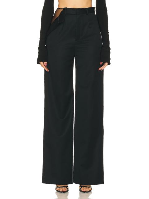 Peek Open Thigh Pant