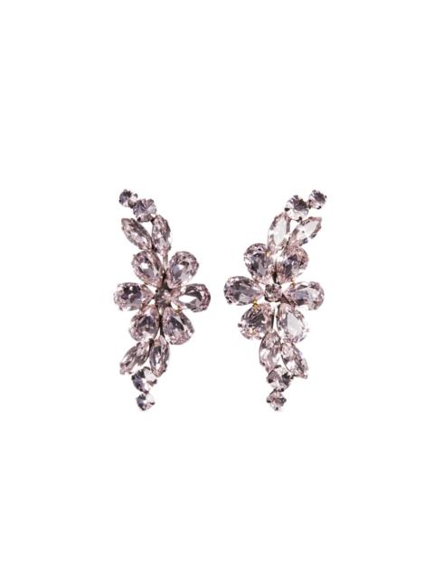 Floral Crystal earrings