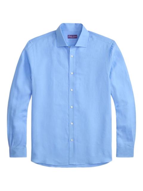 long-sleeve button-up shirt