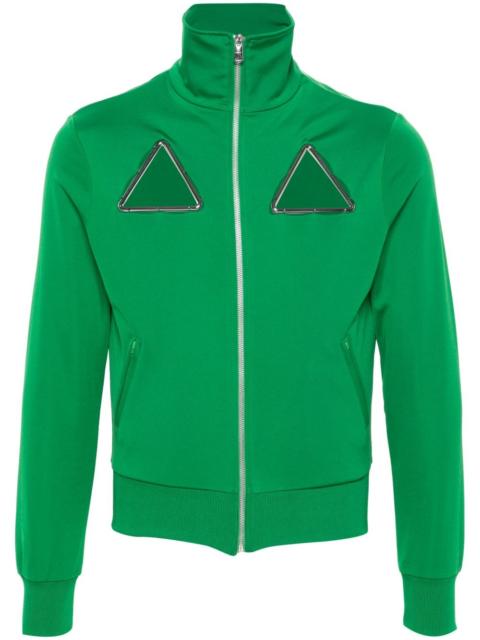 Triangle cut-out track jacket