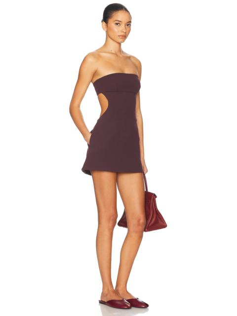 The Heavy Crepe Cut Out Dress