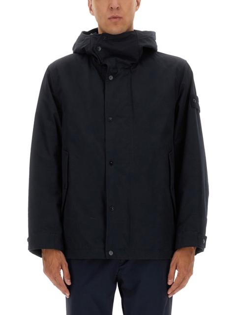 STONE ISLAND Weatherproof Cotton Canvas Short Parka