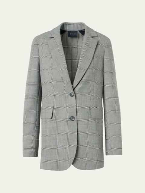 Alvina Prince Of Wales Single-Breasted Jacket