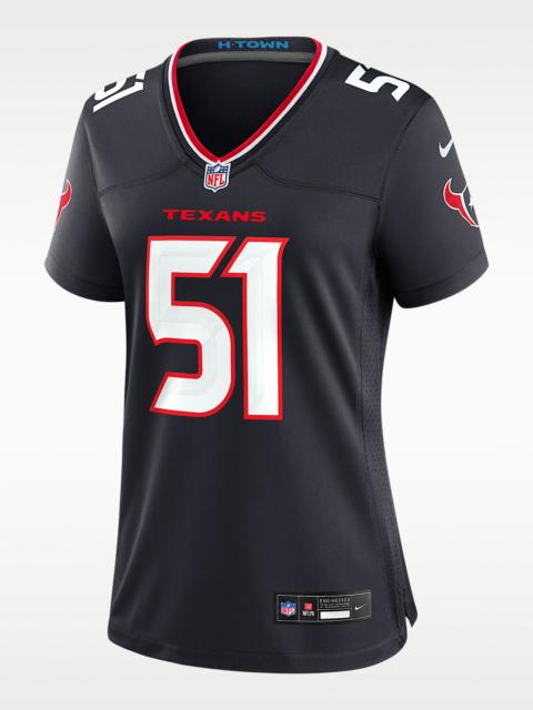 Will Anderson Jr. Houston Texans Women's Nike NFL Game Football Jersey