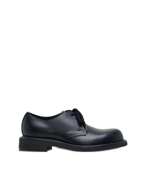 lace-up fastening derby shoes
