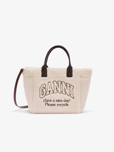 SHEARLING SMALL TOTE