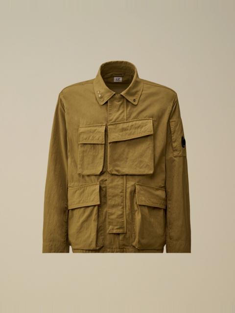 Twill Zip Lens Jacket