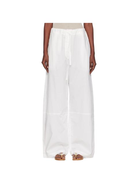 White Elemental Uma Trousers