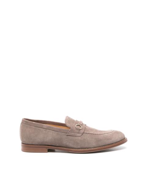 suede loafers