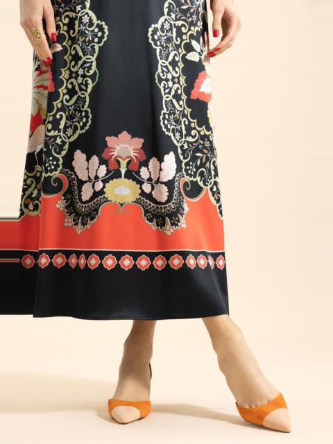 Capsli Slingback 70 - Dark Nude Orange