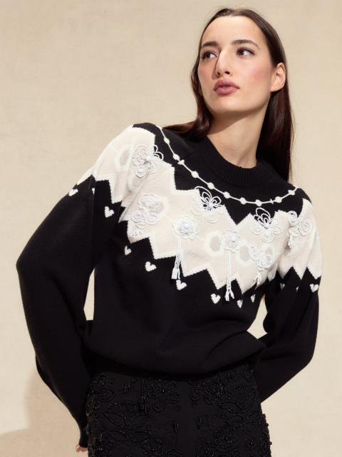 Milei Beaded Sweater