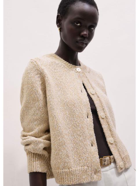 Relaxed Crew Cardigan