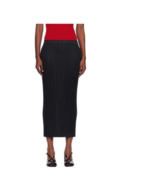Black Thicker 1 Maxi Skirt