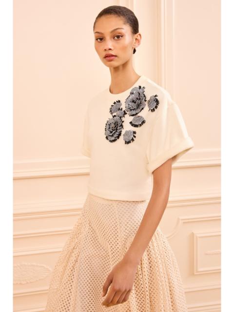 Cove Top with Embroidery