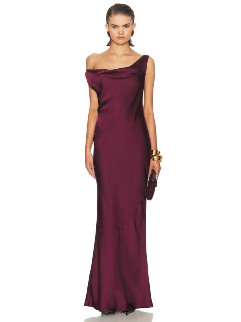 Drop Shoulder Maria Gown