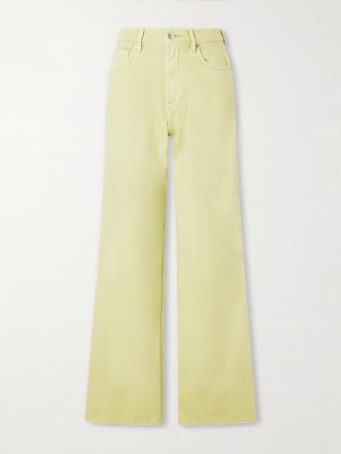 Kasey Mid-rise Wide-leg Jeans