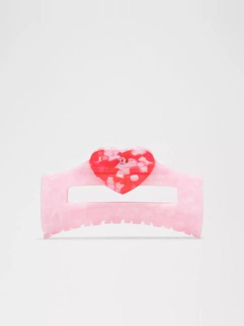 Extra Large Claw Hair Clip *Heart