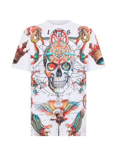 round-neck short-sleeve T-shirt