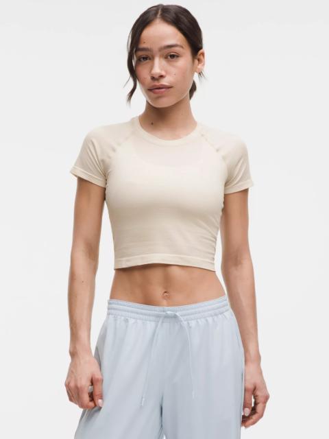 Swiftly Tech Cropped Short-Sleeve Shirt 2.0