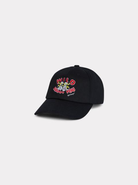 'KENZO Wild Tiger' embroidered cap in cotton