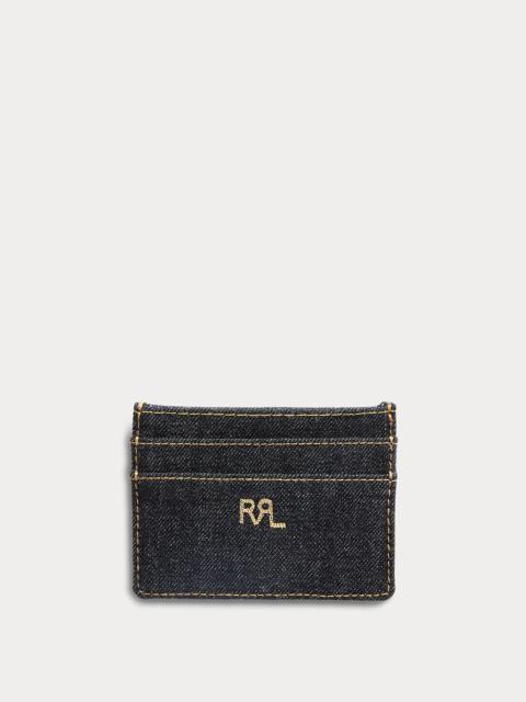 Indigo Denim Card Holder