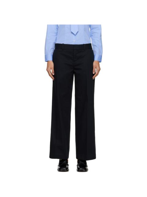 Black Grandpa Trousers