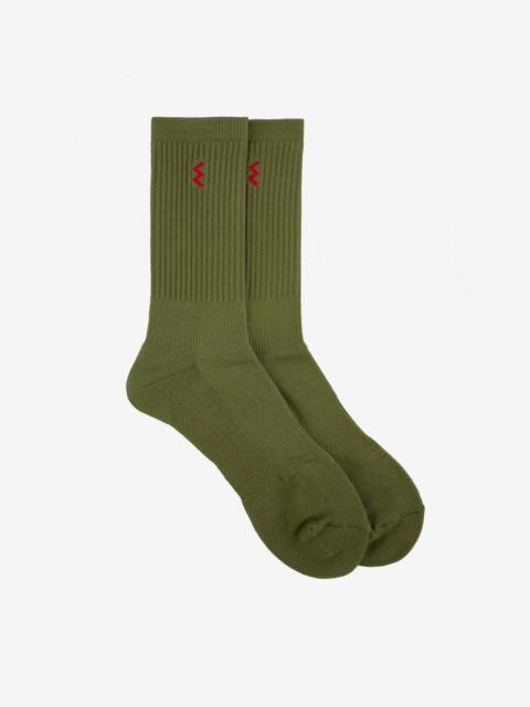 IRON HEART WORK BOOT SOCKS - OLIVE