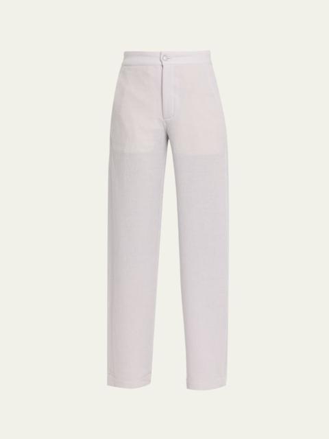 Affirmations Cashmere Straight-Leg Pants