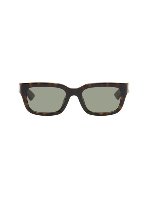 Brown Ribbon Sunglasses