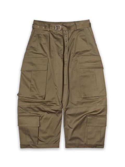 Acne Studios Belted Cargo Pants Khaki Green
